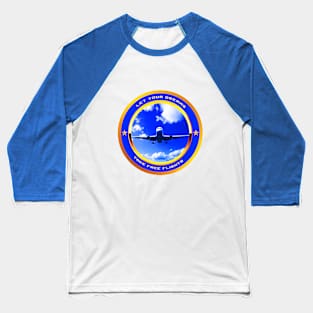 Airplane Flight Baseball T-Shirt